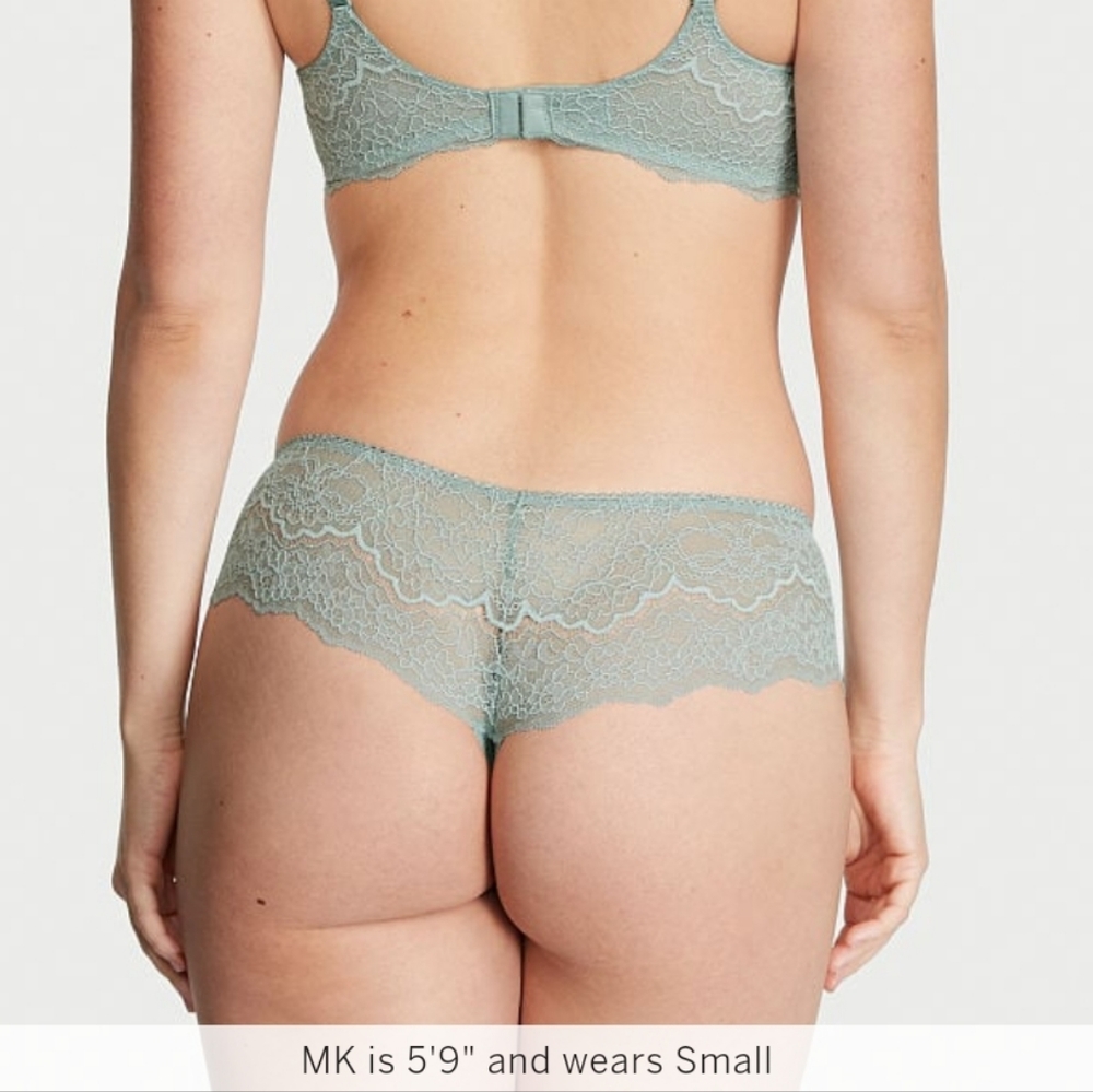 VS Dream Angels Lace Trim Hipster Thong Panty Sz xl - Picture 3 of 4